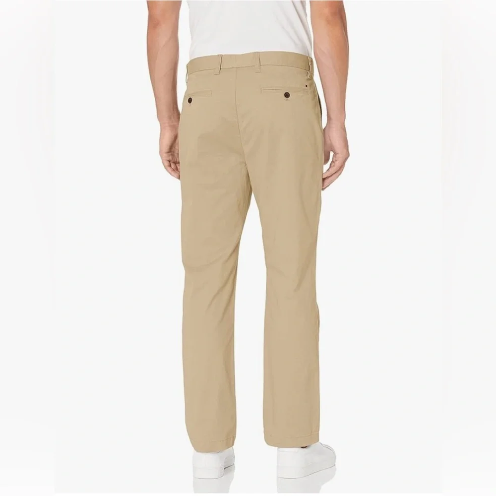 Tommy Hilfiger Khaki Chino Pants 32”/32” Custom fit - Picture 2 of 6